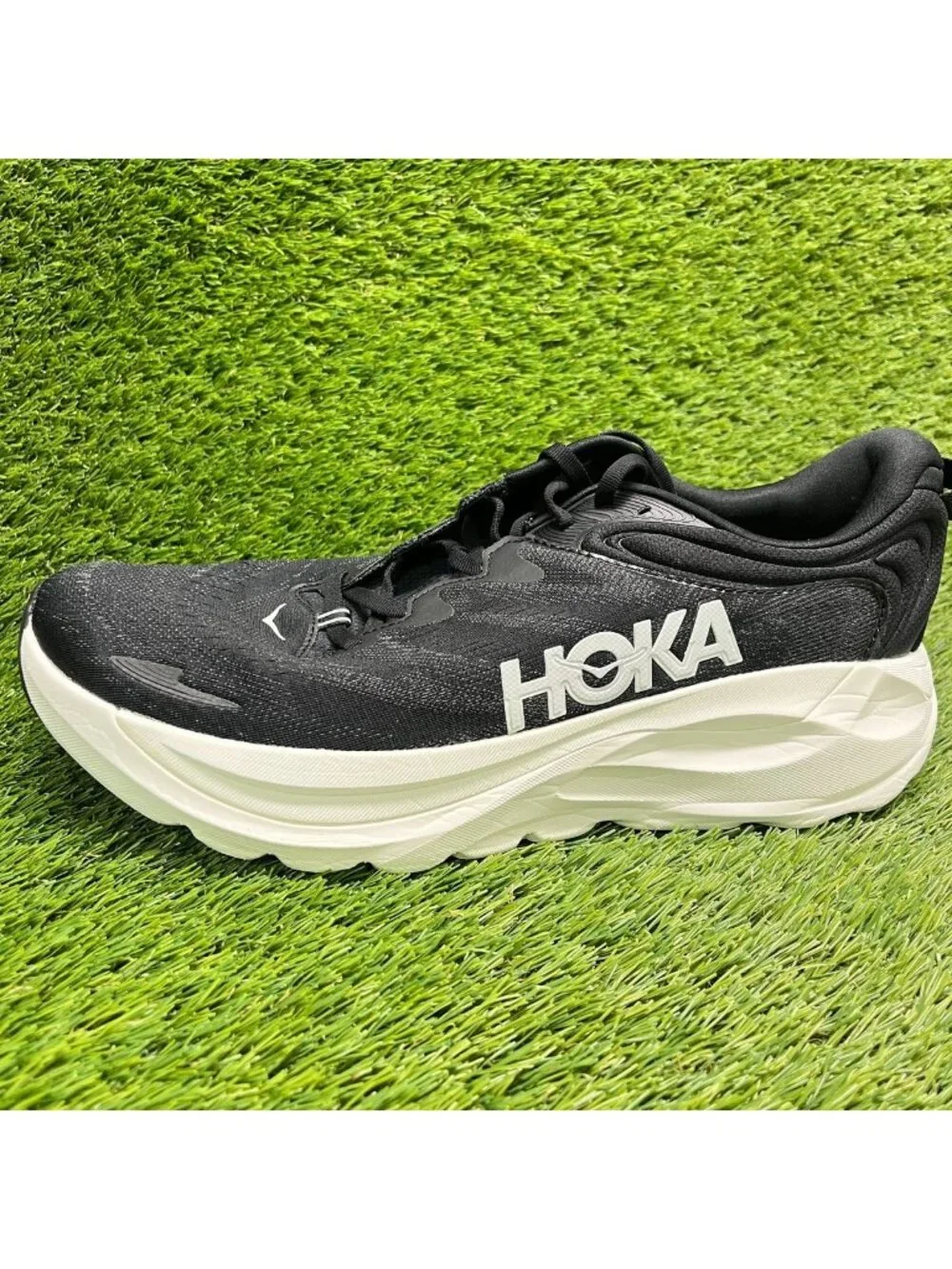 Hoka One One Gaviota 6 Mens Size 13 Black White Athletic Running Shoes Sneakers
